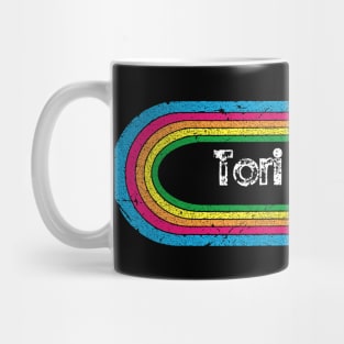 tori ll rainbow retro Mug